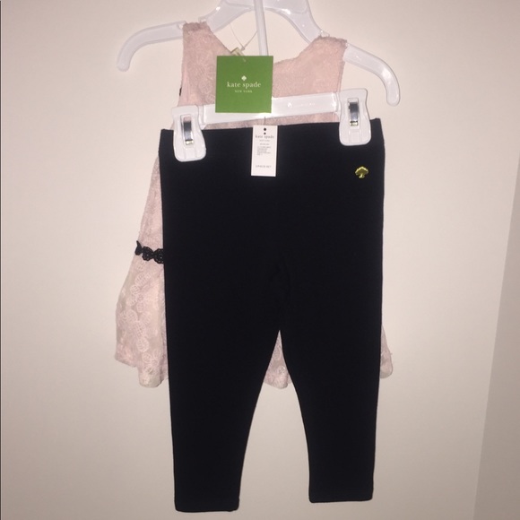 💕SOLD💕 Kate Spade “Skirt The Rules” Floral Legging Set - Picture 2 of 2